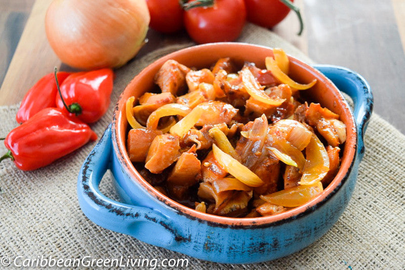 Haitian Conch in Creole Sauce