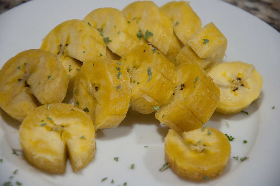 Boiled Plantains (Bannann Bouyi)